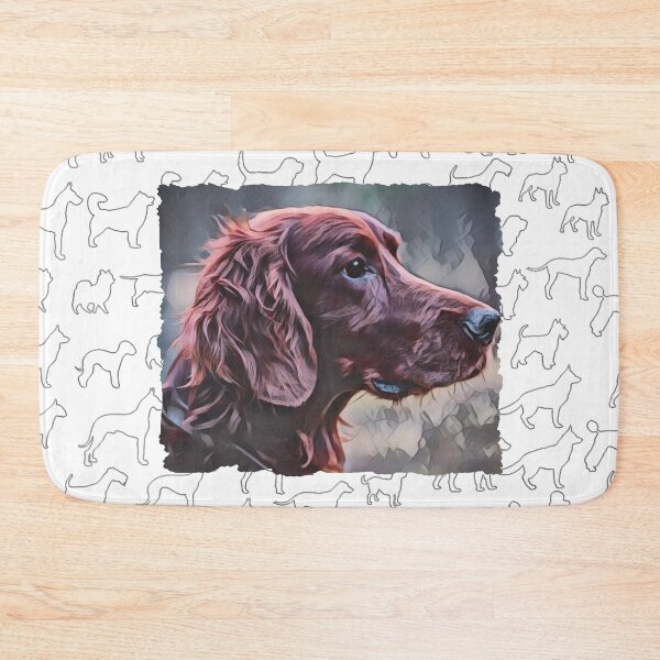 Item preview, Irish Setter Grey Background designed and sold by Heathermarie321.