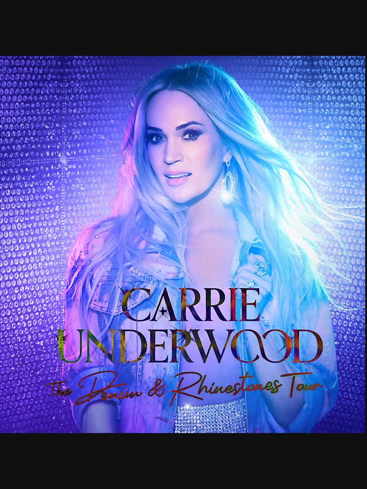 Carrie Underwood Denim and Rhinestone Tapestry Denim and Rhinestone Album  Cover 
