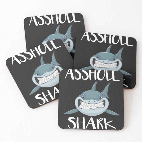Item preview, Mens Asshole Shark Do Do Funny Sassy Saying designed and sold by hansennielsen.