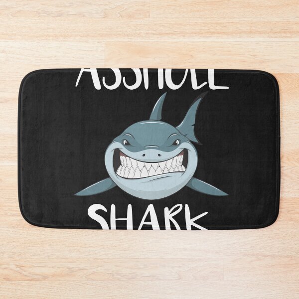 Item preview, Mens Asshole Shark Do Do Funny Sassy Saying designed and sold by hansennielsen.