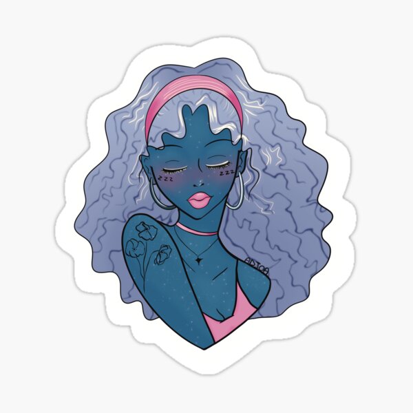 Hypnos the Sleep Goddess Sticker