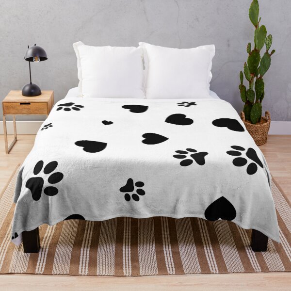 Item preview, Dog Paw black Hearts Art designed and sold by Tshirtstory.