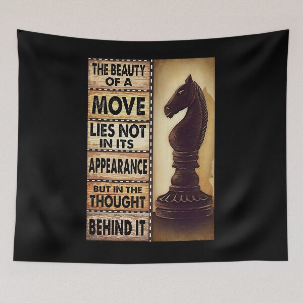 Item preview, Chess The Beauty Of A Move  designed and sold by reenea84.