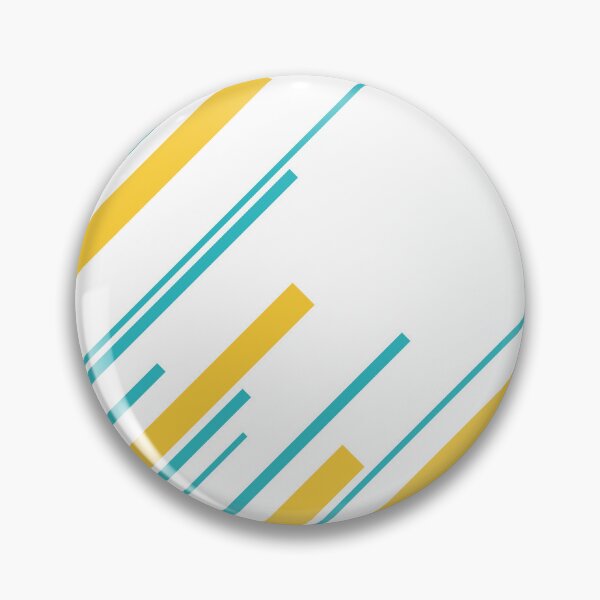Item preview, Diagonals - Turquoise and Yellow designed and sold by LAEC-Shop.