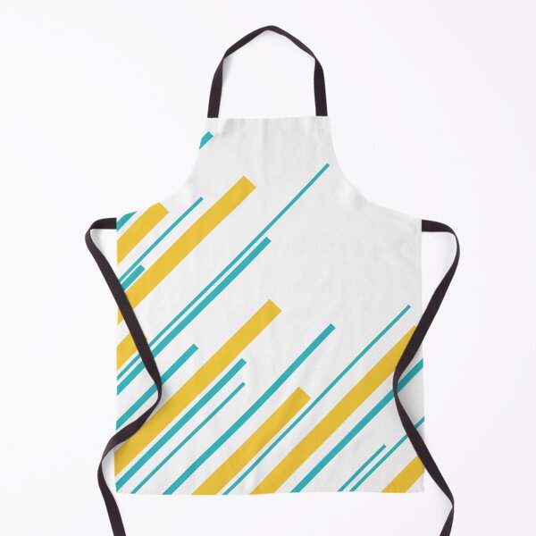 Item preview, Diagonals - Turquoise and Yellow designed and sold by LAEC-Shop.