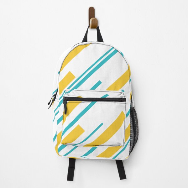 Item preview, Diagonals - Turquoise and Yellow designed and sold by LAEC-Shop.