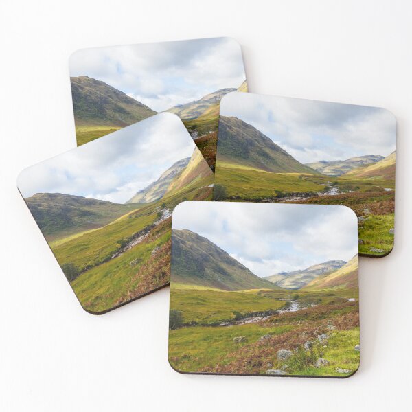 Item preview, Wide view on Glen Etive and the River Etive in the Highlands of Scotland designed and sold by Dolfilms.
