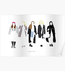 SKAM Girl Squad standing ver. Poster