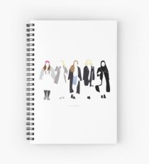 SKAM Girl Squad standing ver. Spiral Notebook