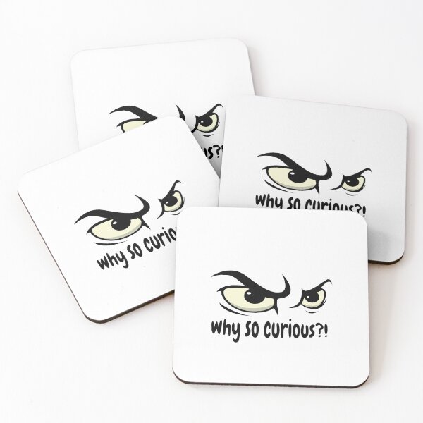Item preview, why so curious designed and sold by Red Ouane.