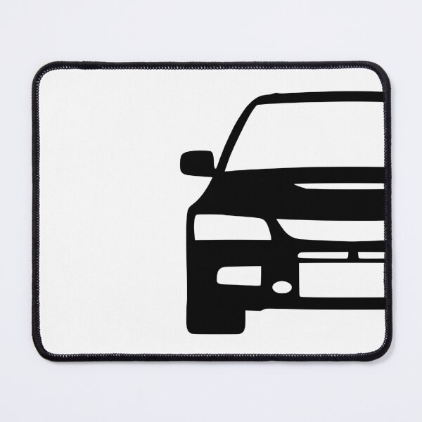 Item preview, Mitsubishi Lancer EVO IX EVO 9 black silhouette designed and sold by EdimDesign.
