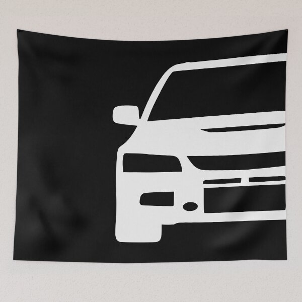 Artikelvorschau, Mitsubishi Lancer EVO IX EVO 9 Silhouette entworfen und verkauft von EdimDesign.