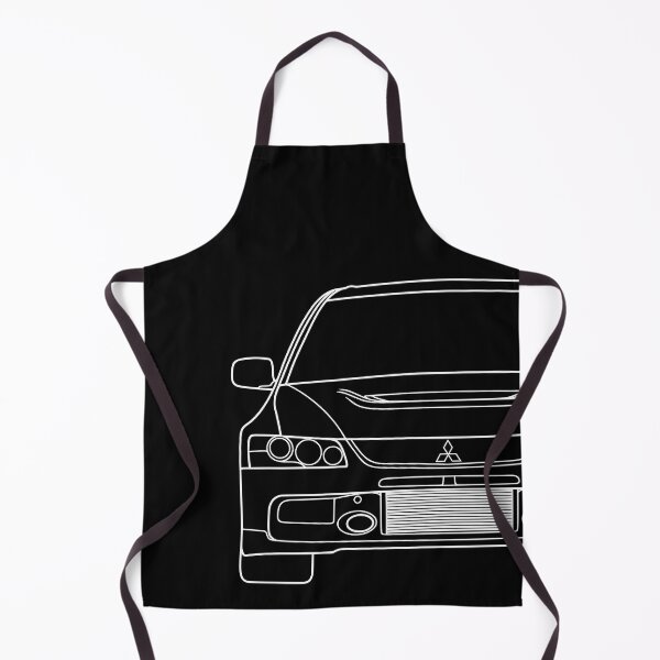 Item preview, Mitsubishi Lancer EVO IX EVO 9 white lines designed and sold by EdimDesign.
