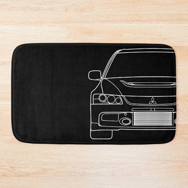 Item preview, Mitsubishi Lancer EVO IX EVO 9 white lines designed and sold by EdimDesign.