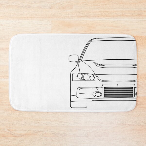 Item preview, Mitsubishi Lancer EVO IX EVO 9 black lines designed and sold by EdimDesign.