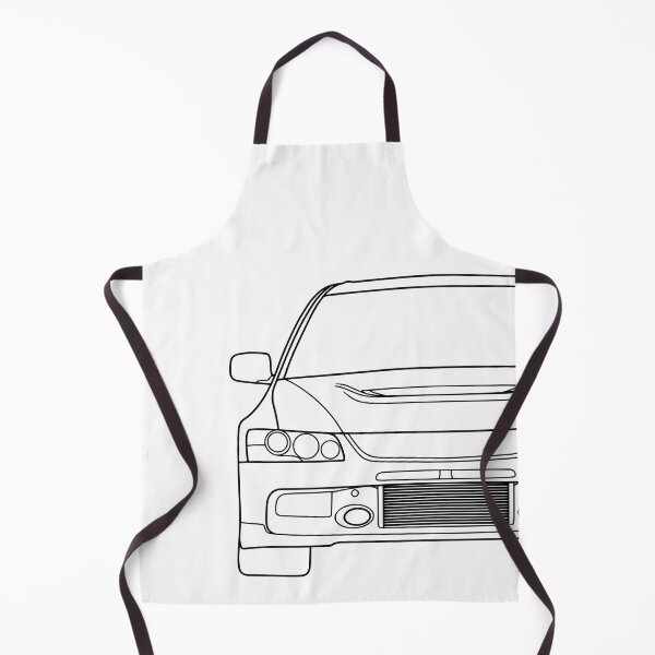 Item preview, Mitsubishi Lancer EVO IX EVO 9 black lines designed and sold by EdimDesign.
