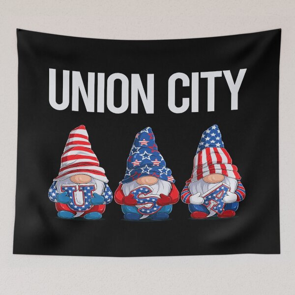 Item preview, Happy USA Gnomes Union City designed and sold by xaviajames9.