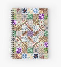 Cement tiling Spiral Notebook