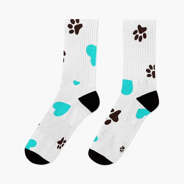 Item preview, Dog Paw Aqua Heart Art designed and sold by Tshirtstory.