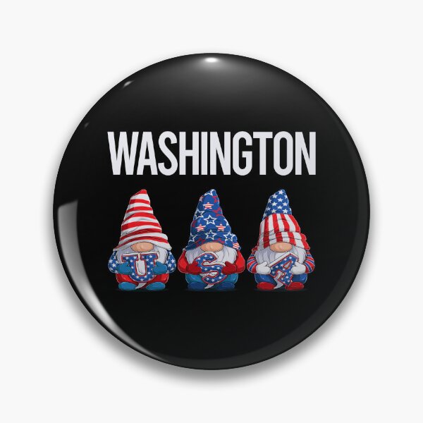 Item preview, Happy USA Gnomes Washington designed and sold by xaviajames9.