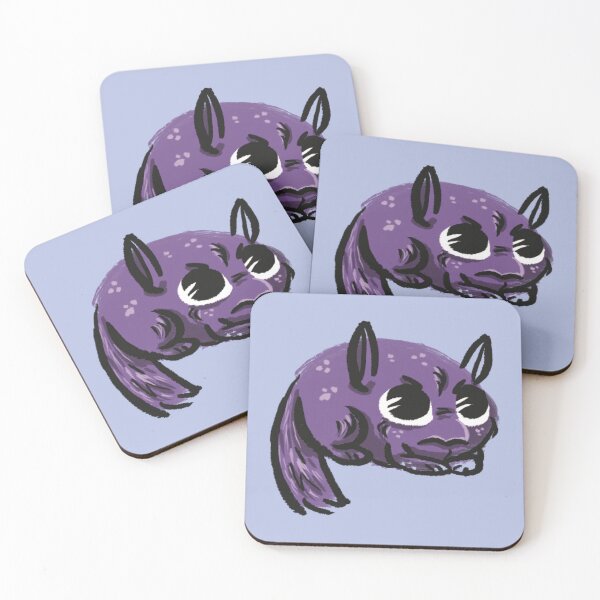 Item preview, Displeased Chinchilla Doodle Monster designed and sold by natsdreamlings.