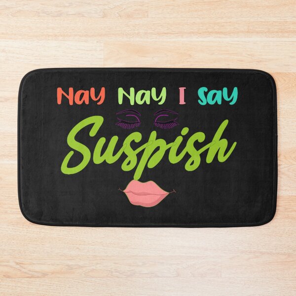 Item preview, NAY NAY I SAY SUSPISH- SHORT-SLEEVE UNISEX designed and sold by hansennielsen.