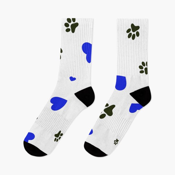 Item preview, Dog Paw Blue heart Art designed and sold by Tshirtstory.