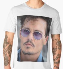 Cool Johnny Depp Men's Premium T-Shirt