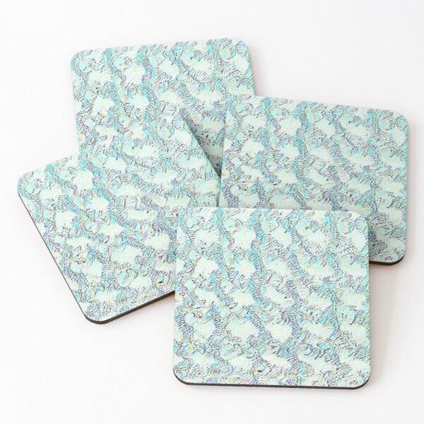 Item preview, Hexagon squiggles pattern designed and sold by Shiablue.