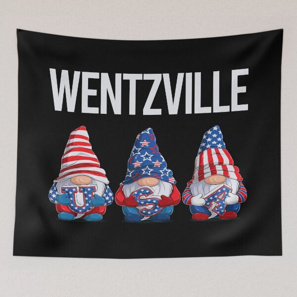Item preview, Happy USA Gnomes Wentzville designed and sold by xaviajames9.
