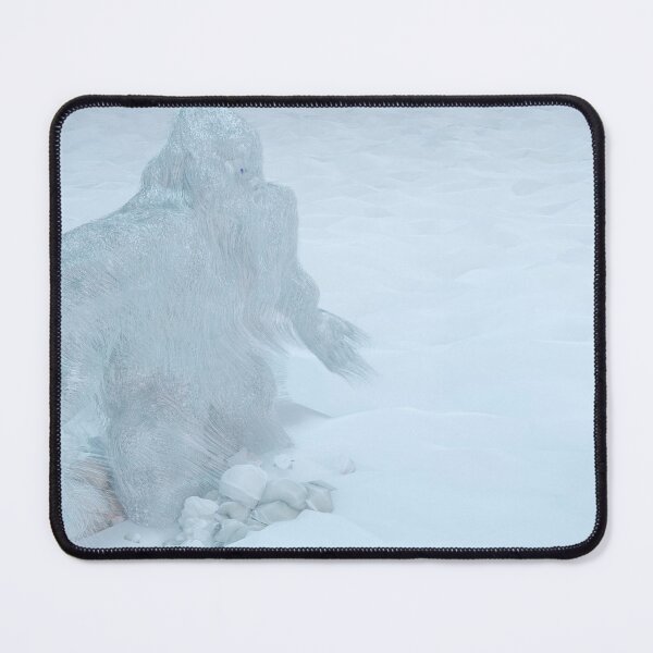 Item preview, Yeti - Sasquatch - Abominable Snowman - Bigfoot - Digital Illustration of Yeti walking in Snowfield designed and sold by artbymisterfatz.