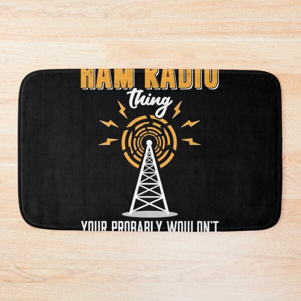 Item preview, ham radio operator graphic Classic  designed and sold by bubarmahunap.