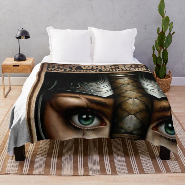 Item preview, Female Warrior They Whispered To Her Motivation Quote Wall Art Gift For Girl Woman'S Day Poster designed and sold by rolanblake895.