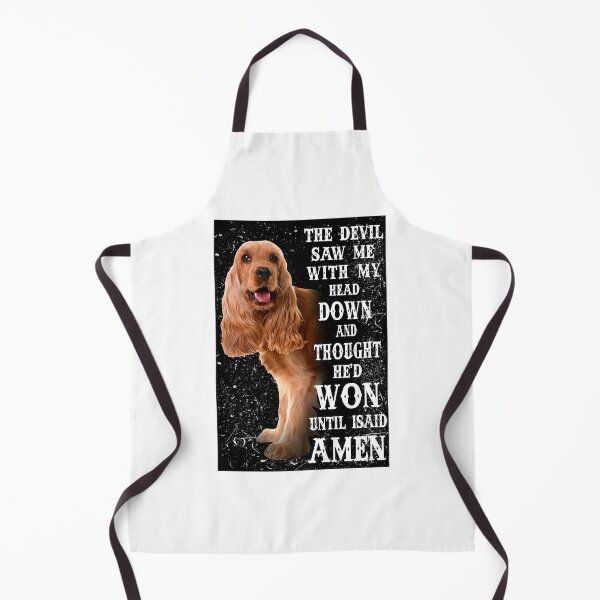 Item preview, Cocker Spaniel Amen dogs lover designed and sold by toniobnd51.