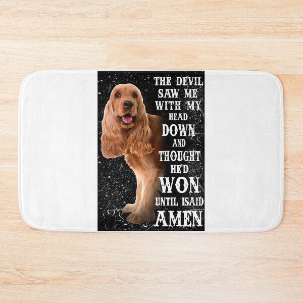 Item preview, Cocker Spaniel Amen dogs lover designed and sold by toniobnd51.