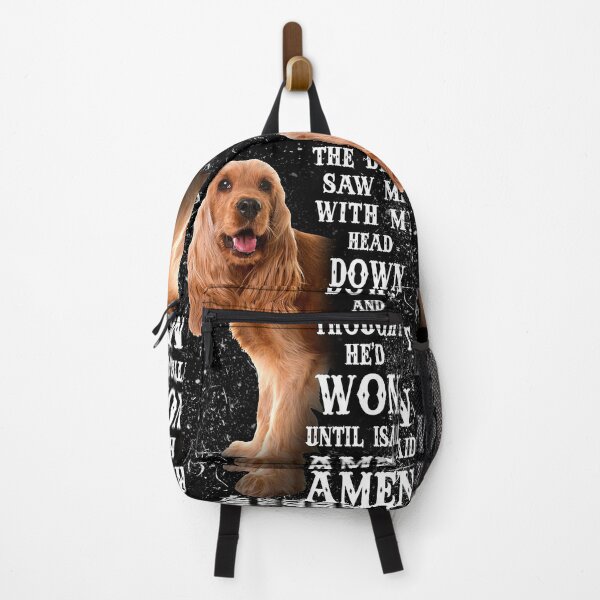 Item preview, Cocker Spaniel Amen dogs lover designed and sold by toniobnd51.