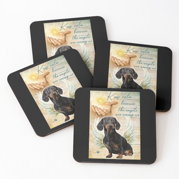 Item preview, Dachshund Angels Are Among Us  dogs lover designed and sold by Alexanderhishop.