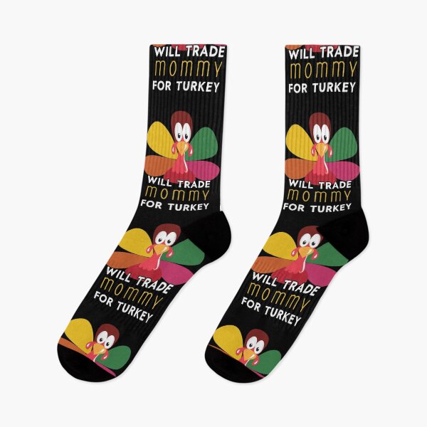 Item preview, Thanksgiving for Kids Will Trade Mommy for Turkey design designed and sold by Merchking1.