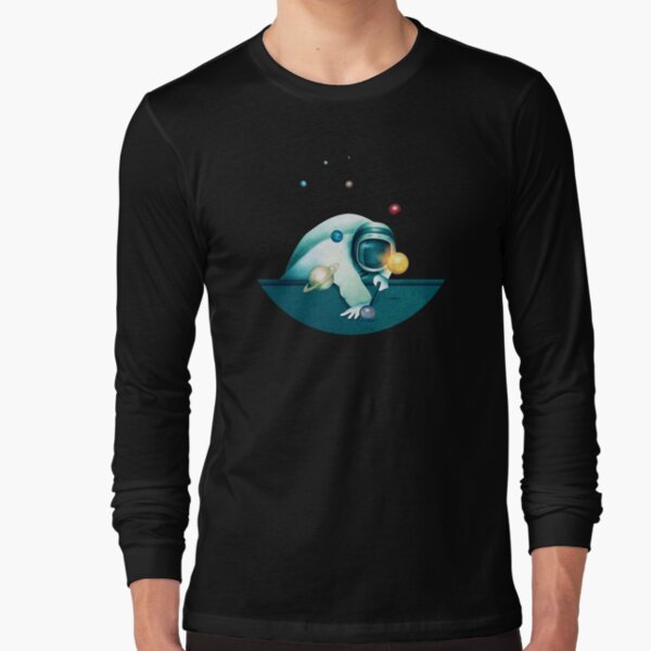 Astronaut Billards Langarmshirt