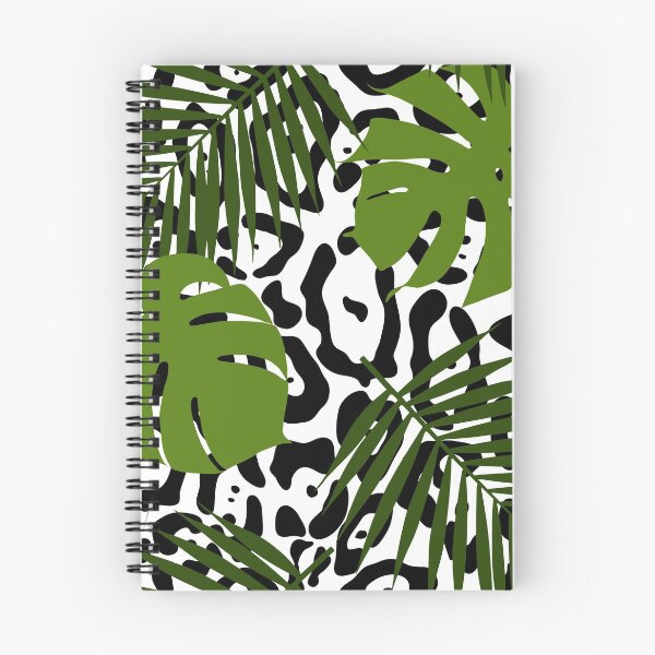 Item preview, Tropical leaves and animal skin seamless pattern. designed and sold by designer437.