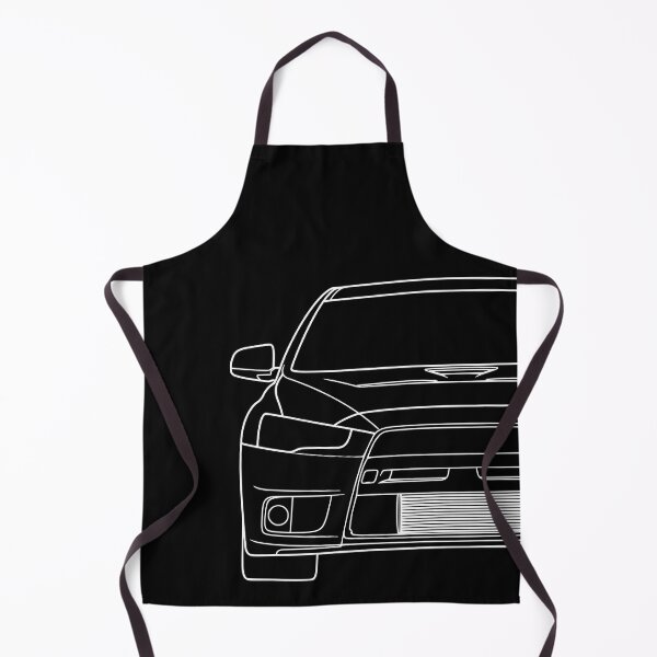 Item preview, Mitsubishi Lancer EVO X EVO 10 white lines designed and sold by EdimDesign.