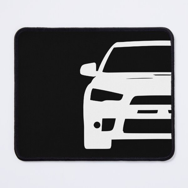Item preview, Mitsubishi Lancer EVO X EVO 10 white silhouette designed and sold by EdimDesign.