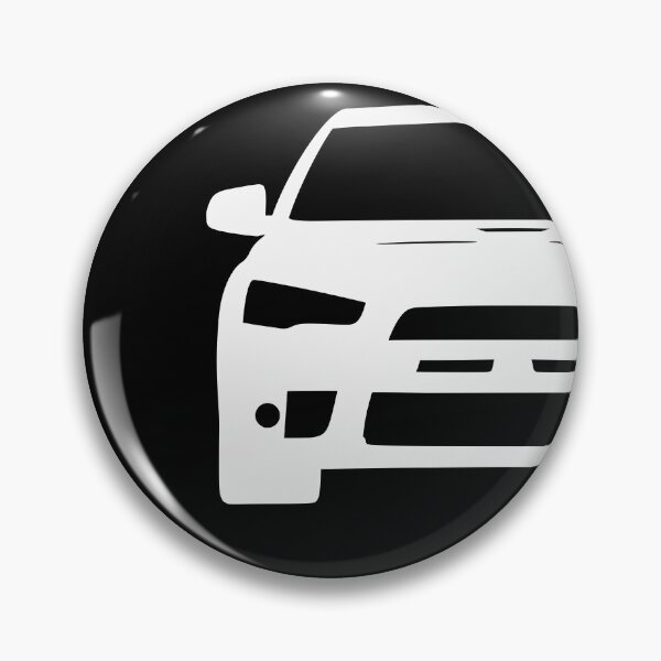 Artikelvorschau, Mitsubishi Lancer EVO X EVO 10 weiße Silhouette entworfen und verkauft von EdimDesign.
