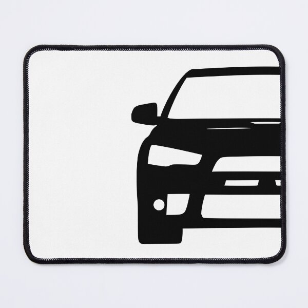 Item preview, Mitsubishi Lancer EVO X EVO 10 black silhouette designed and sold by EdimDesign.