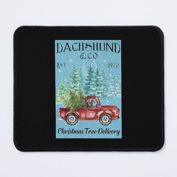 Item preview, Dachshund Christmas Tree Delivery dogs lover designed and sold by Alexanderhishop.