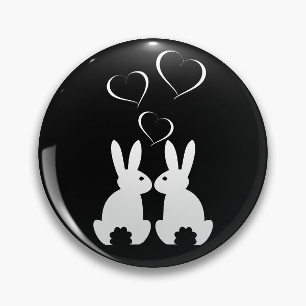 Item preview, Heart Rabbit Bunny Motif Ladies Gift designed and sold by DerNerd.