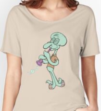 squidward community college shirt