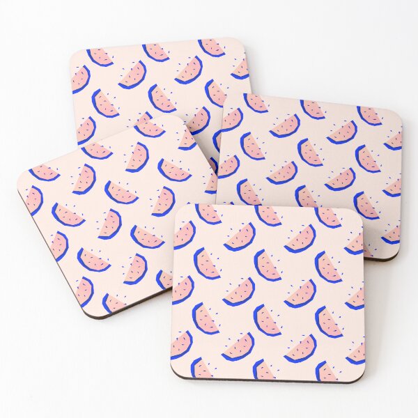 Item preview, Abstract summer melon pattern designed and sold by RebeccaCeleste.