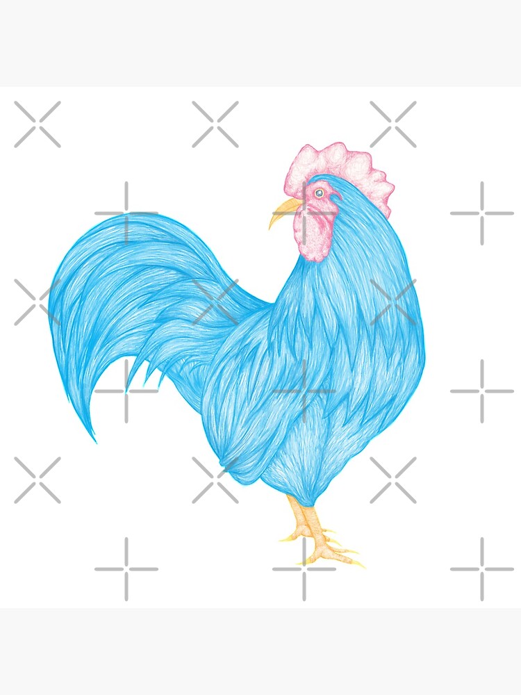 Blue Rooster by Ranggasme