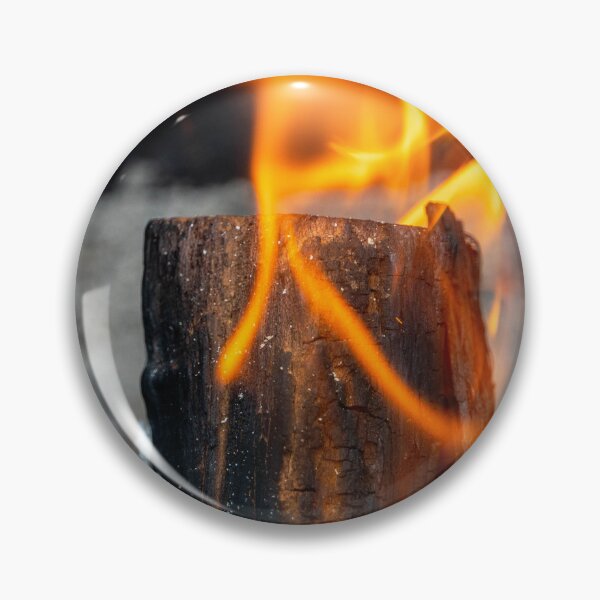 Item preview, Mesquite Wood - Orange Flame and Fire - Photograph designed and sold by artbymisterfatz.